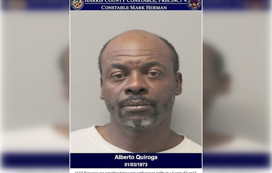 Harris County Deputies Arrest Man with Outstanding Warrant on FM 2920 Road