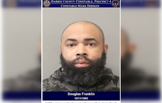 Harris County Man, Douglas Franklin, Charged with Third DWI After Cypresswood Drive Crash
