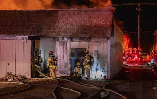 Hesperia Strip Club Engulfed in Flames, No Injuries as Firefighters Battle Blaze into the Night