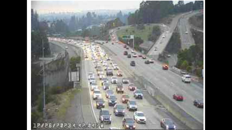 Hit-and-Run Triggers Fiery Caldecott Tunnel Debacle, Eastbound Traffic Clogged in Bay Area