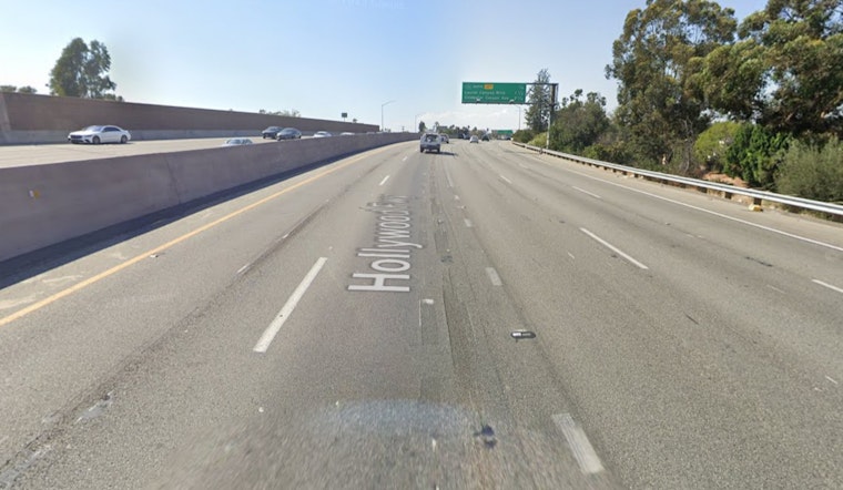 Hollywood's 101 Freeway Reopens After Wrong-Way Driver Triggers Six-Vehicle Pileup Near Sunset Boulevard