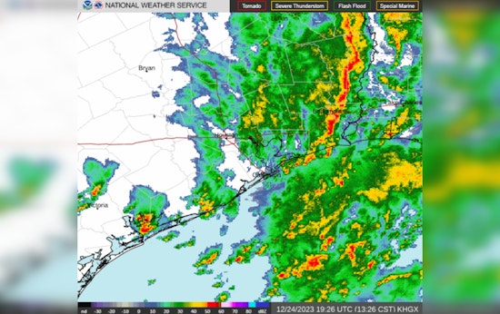 Houston Braces for Night of Rain, Showers and Thunderstorms as Cold Front Moves In