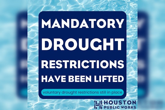 Houston Eases Water Use Restrictions, Shifts to Voluntary Conservation Amid Improved Weather Conditions