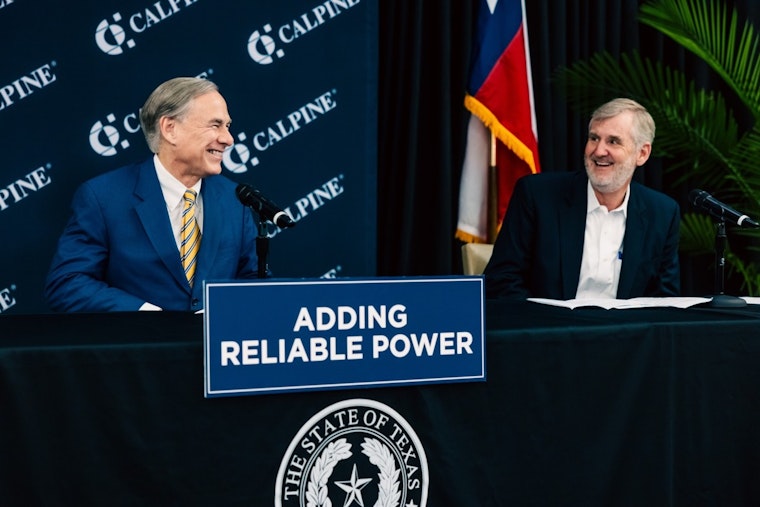 Houston Hosts Governor Abbott as He Announces Job-Creating Power Grid Expansion by Calpine