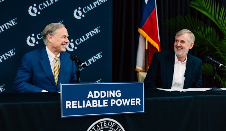 Houston Hosts Governor Abbott as He Announces Job-Creating Power Grid Expansion by Calpine