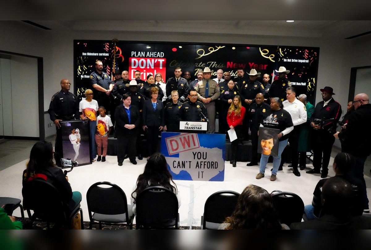 Houston Law Enforcement Announces 'No Refusal' DUI Crackdown for New