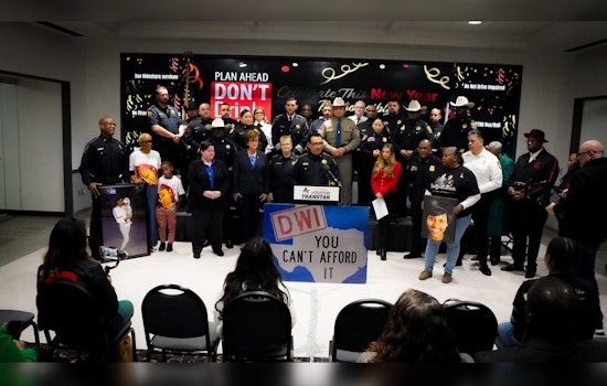 Houston Law Enforcement Announces 'No Refusal' DUI Crackdown for New Year's Eve