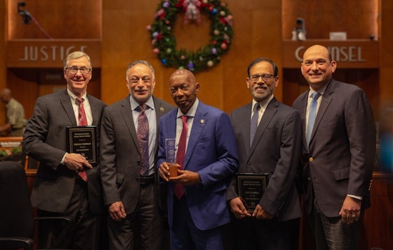 Houston Mayor Sylvester Turner and City Council Receive Tetra Tech Public Service Award for Hurricane Harvey Recovery Efforts