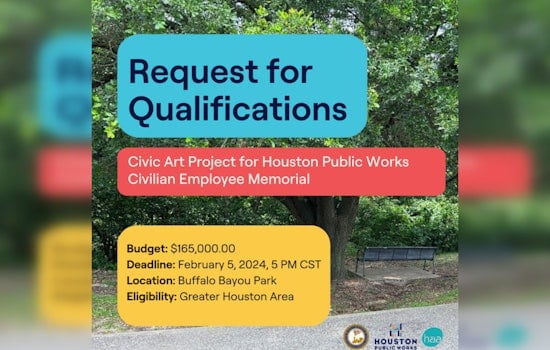 Houston Seeks Artists for Public Memorial Honoring City's Fallen Municipal Workers