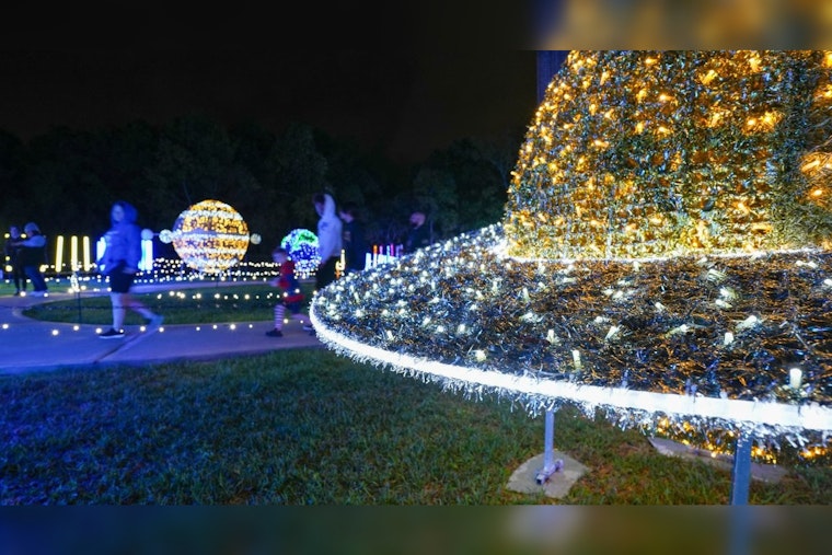 Houston Sparkles with Dazzling Holiday Light Displays and Festive Events
