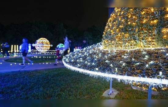 Houston Sparkles with Dazzling Holiday Light Displays and Festive Events