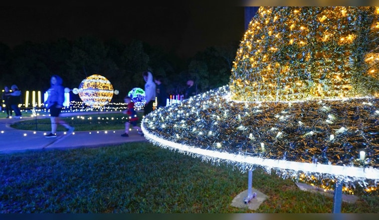 Houston Sparkles with Dazzling Holiday Light Displays and Festive Events