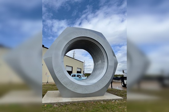 Houston's "Big Tex the Incredible Hex" Claims Title of World's Largest Hex Nut