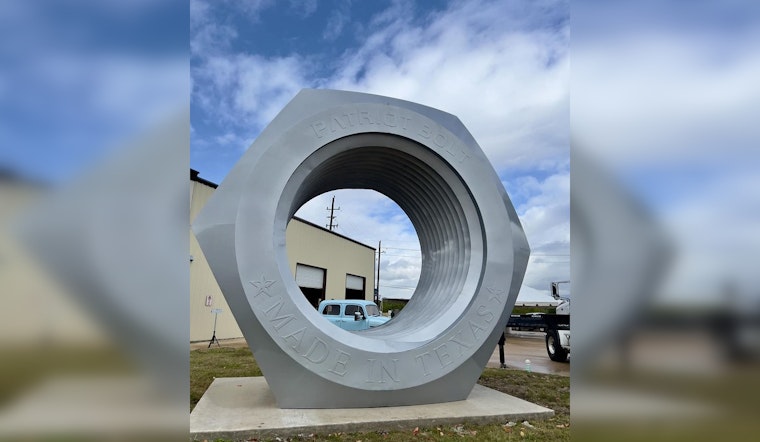 Houston's "Big Tex the Incredible Hex" Claims Title of World's Largest Hex Nut