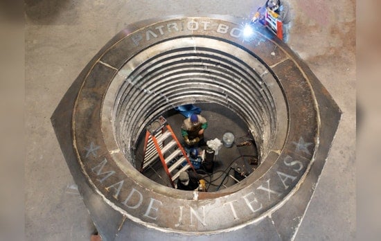 Houston's Own JK Welding Forges Record-Setting 16-Foot Hex Nut, Proving Everything's Bigger in Texas