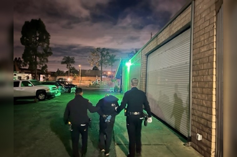 Huntington Beach Auto Shop Burglary Thwarted by Alert Owner and K-9 Police Unit