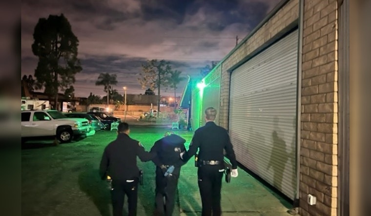 Huntington Beach Auto Shop Burglary Thwarted by Alert Owner and K-9 Police Unit