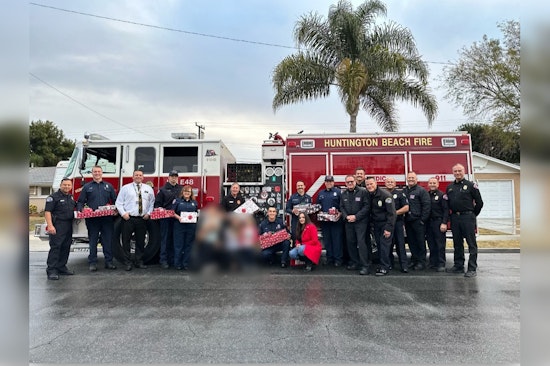 Huntington Beach Community and Authorities Unite to Restore Festive Joy for Family After Burglary