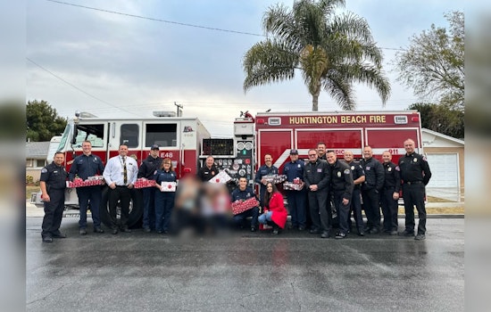 Huntington Beach Community and Authorities Unite to Restore Festive Joy for Family After Burglary