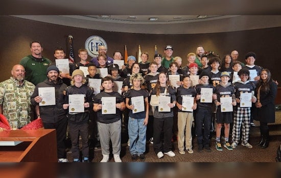 Huntington Beach Honors Youth Football Team for Undefeated Season Despite Super Bowl Loss