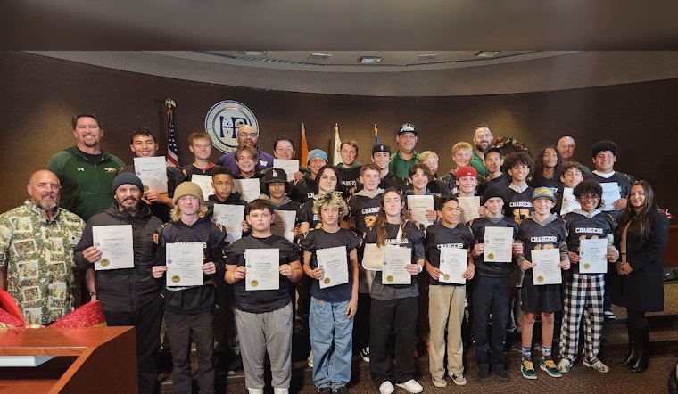 Huntington Beach Honors Youth Football Team for Undefeated Season Despite Super Bowl Loss