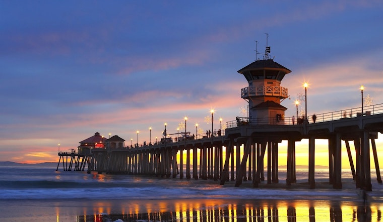 Huntington Beach Prepares as Towering Waves Expected from Powerful WNW Swell