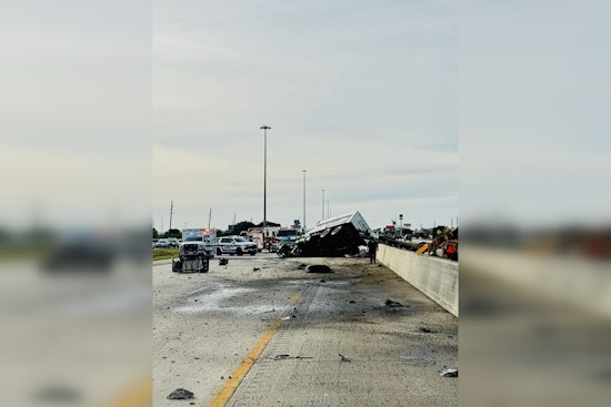 I-69 Shuts Down in Rosenberg After Dump Truck Wreck