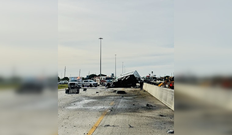 I-69 Shuts Down in Rosenberg After Dump Truck Wreck