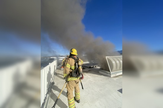 Irvine Firefighters Quickly Extinguish Commercial Building Blaze, No Injuries Reported