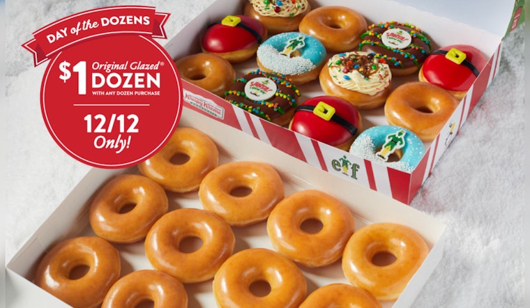 Krispy Kreme Serves Up $1 Dozen Doughnuts in Sweet 'Day of the Dozens' Deal Nationwide