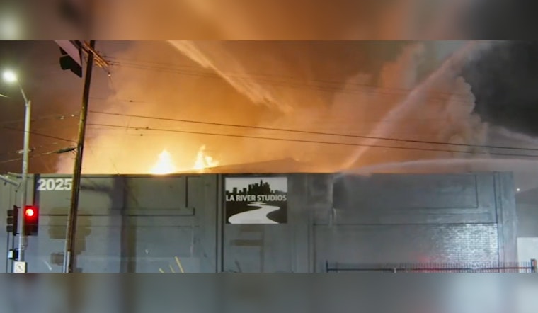 L.A. River Studios Engulfed in "Major Emergency" Blaze