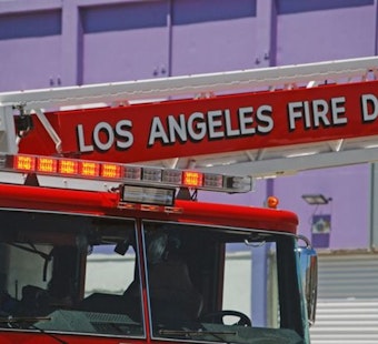 LAFD Rescues Worker from Six-Feet Under on Sunset Boulevard