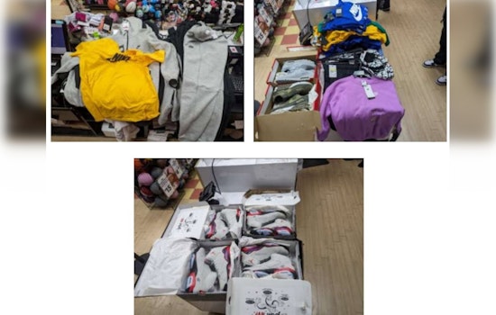 LAPD Dismantles Suspected Retail Theft Ring in Highland Park, Four Arrested with Stolen Merchandise