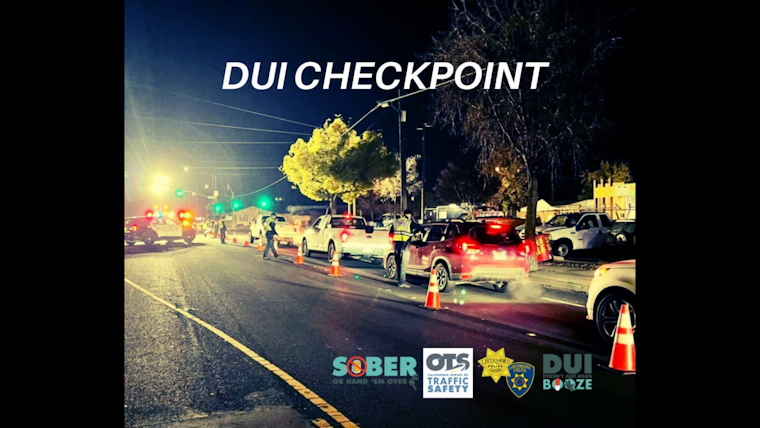 Livermore Police Department to Enforce DUI Checkpoint on December 15 in Effort to Improve Road Safety