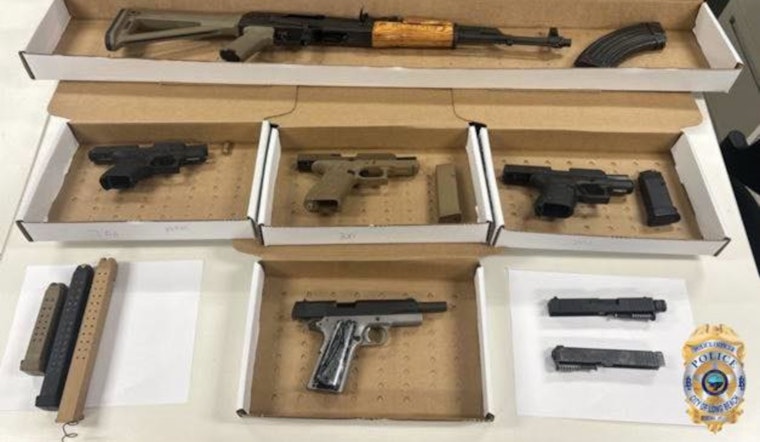 Long Beach Police Arrest Four Suspects, Confiscate Firearms After Coordinated Effort in Shooting Investigation