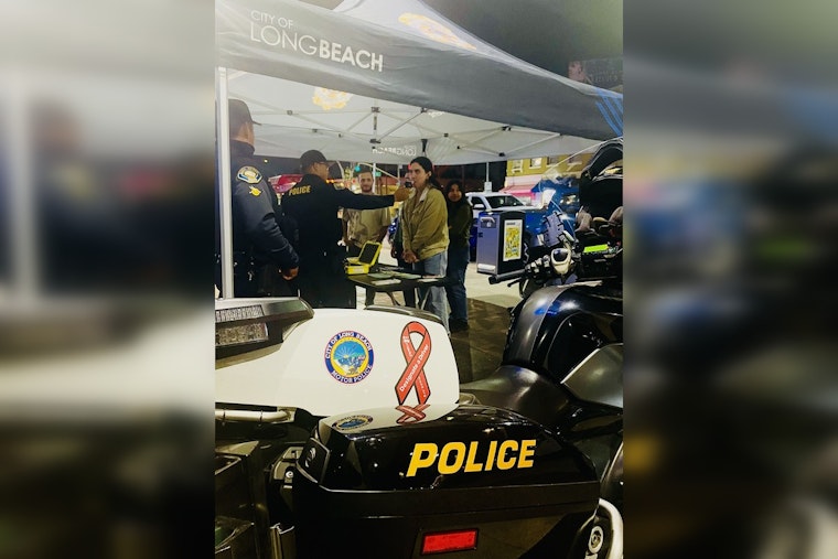 Long Beach Police Partner with MADD in "Know Your Limit" Campaign to Educate Belmont Shore Revelers on Drunk Driving Dangers