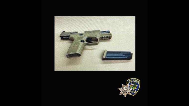Los Altos Christmas Day DUI Incident, Driver with Illegal Firearm Crashes into Local Residence