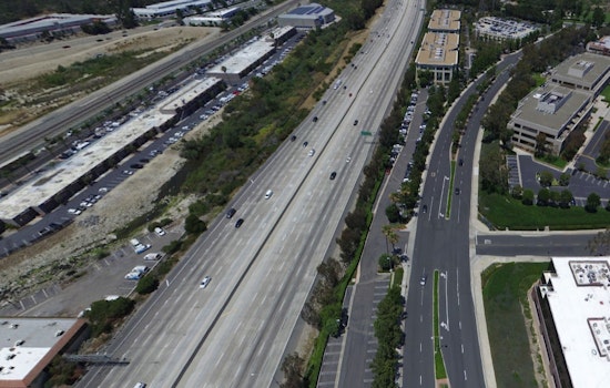 Los Angeles Firefighters Rapidly Extinguish Freeway-Adjacent Blaze in Boyle Heights
