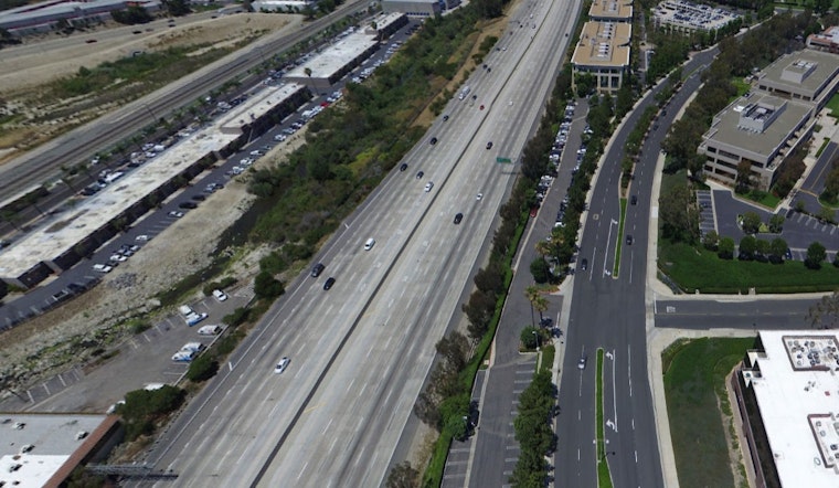 Los Angeles Firefighters Rapidly Extinguish Freeway-Adjacent Blaze in Boyle Heights