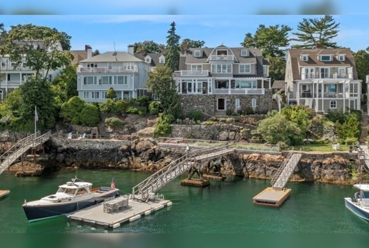 Luxury $5.5 Million Manor with Seaside Charm Hits the Market in Marblehead