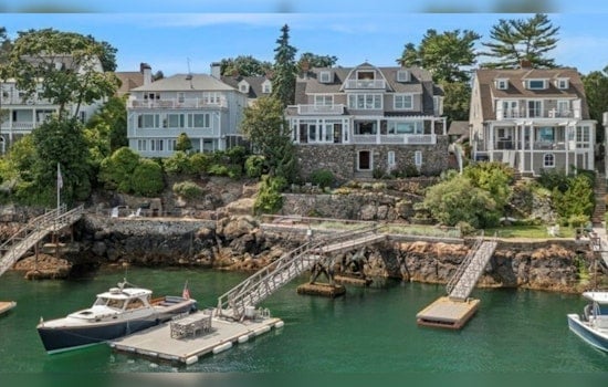 Luxury $5.5 Million Manor with Seaside Charm Hits the Market in Marblehead