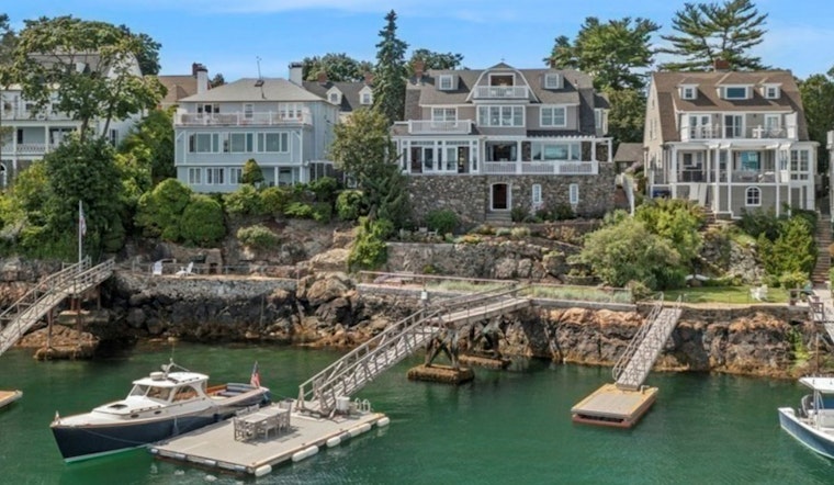 Luxury $5.5 Million Manor with Seaside Charm Hits the Market in Marblehead