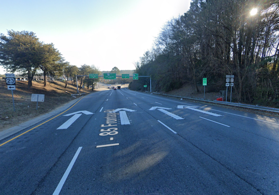 Man Dies from Gunshot Wound on I-85 Ramp in Brookhaven, Shooter at Large