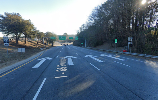 Man Dies from Gunshot Wound on I-85 Ramp in Brookhaven, Shooter at Large