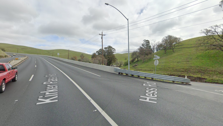 Man Dies in Vehicle Collision with Traffic Sign on Concord's Kirker Pass Road