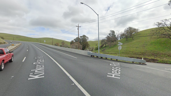 Man Dies in Vehicle Collision with Traffic Sign on Concord's Kirker Pass Road