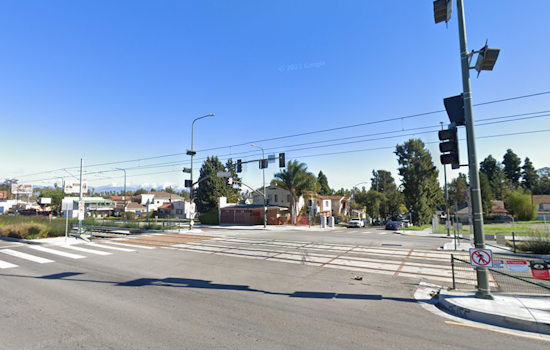 Man Seriously Injured After Car Collides with Metro Train in LA's Hyde Park
