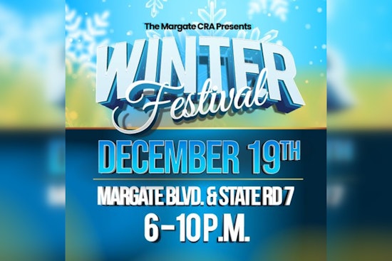 Margate's Winter Festival, Rescheduled for December 19 Amid Weather Concerns
