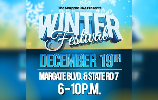 Margate's Winter Festival, Rescheduled for December 19 Amid Weather Concerns