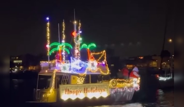 Marina del Rey Sparkles with Joy at the 61st Annual Boat Parade Festivities
